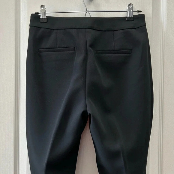 Banana Republic Pants High Rise Cropped  Flare Trousers Black Size 0 NWOT - Picture 7 of 16